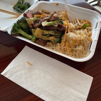 Express Wok - 3 inch hair in my food - Chinese Near Me - Brea, California