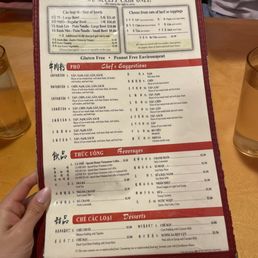 Menu Menu