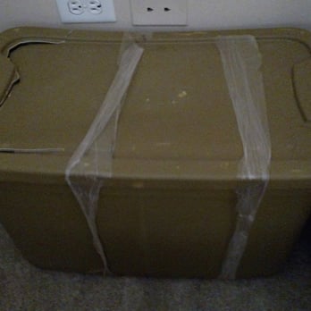 EZ Movers - destroyed plastic box - Movers Near Me - Skokie, Illinois