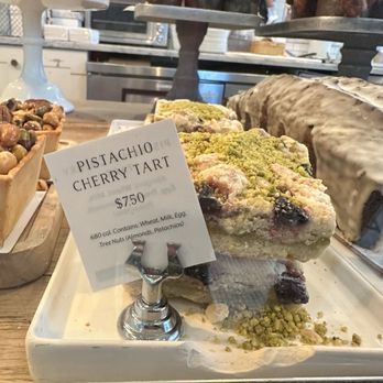 Tatte Bakery & Cafe | Boston Catering - Pistachio Cherry Tart - Bakeries Near Me - Boston, Massachusetts