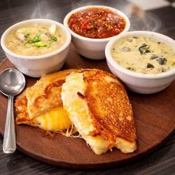 Diner Between The Dams - Soup flight