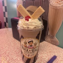 Chocolate milkshake