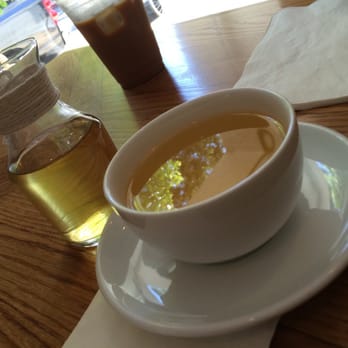 Copa Vida - Dragon well green tea - New American Near Me - Pasadena, California