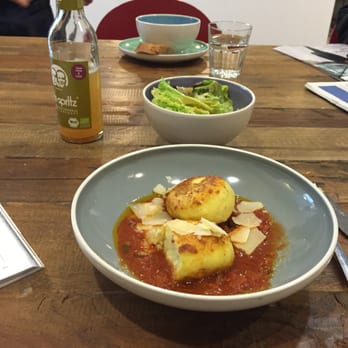 Mittagstisch - Kartoffel-Ricotta-Knödel - Vegan Near Me - Vienna, 9 Mittagstisch - Kartoffel-Ricotta-Knödel - Vegan Near Me - Vienna, 9