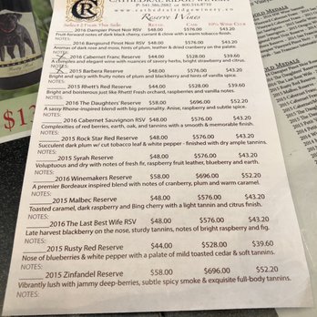 Cathedral Ridge Winery - Two of the six you select are the reserve - Wine Tours Near Me - Hood River, Oregon Cathedral Ridge Winery - Two of the six you select are the reserve - Wine Tours Near Me - Hood River, Oregon