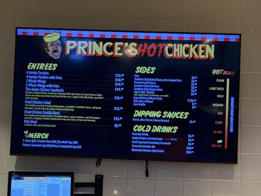 Menu photo 7 Prince's Hot Chicken Nashville, TN Menu photo 7 Prince's Hot Chicken Nashville, TN