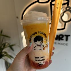 Hey Yogurt - Mango strawberry
