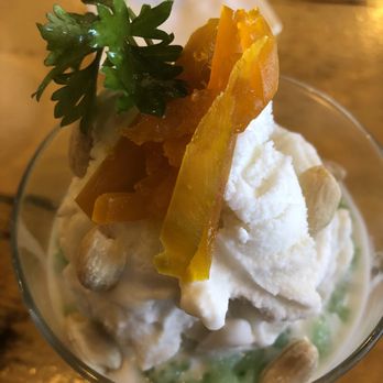 Imm Thai Kitchen - Homemade Coconut Ice Cream with Sticky Rice - Thai Near Me - Toronto, Ontario Imm Thai Kitchen - Homemade Coconut Ice Cream with Sticky Rice - Thai Near Me - Toronto, Ontario