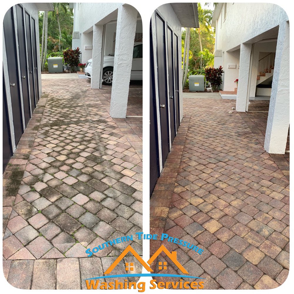 Slide of Southern Tide Pressure Washing Services