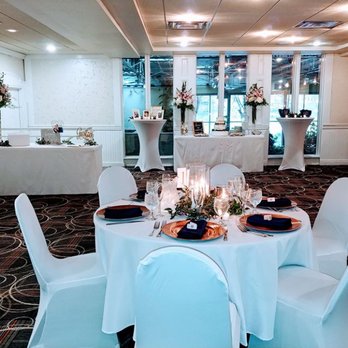 Oscars - a banquet room set up for a wedding - American Near Me - Portsmouth, Ohio Oscars - a banquet room set up for a wedding - American Near Me - Portsmouth, Ohio