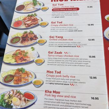 Chicken & Co - Menu - Thai Near Me - Cambridge, Massachusetts