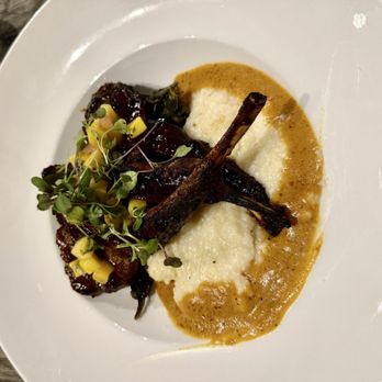 Flavor Hills - Lamb Chop Sunrise w/ Grits & Collard Greens  7/10 - Southern Near Me - Raleigh, North Carolina