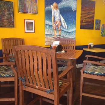 Beachside Bagel World - Cute beachy interior - Bagels Near Me - Satellite Beach, Florida Beachside Bagel World - Cute beachy interior - Bagels Near Me - Satellite Beach, Florida