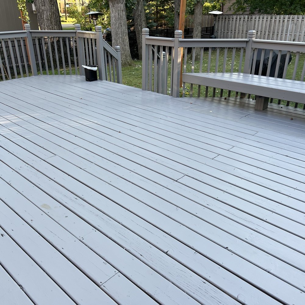 Aqua Pro Power Washers - After new stain - Pressure Washers Near Me - Glenview, Illinois