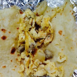 Shell Gas Stations - One piece of potato.... No cheese.... Four small little pieces of sausage....mostly eggs