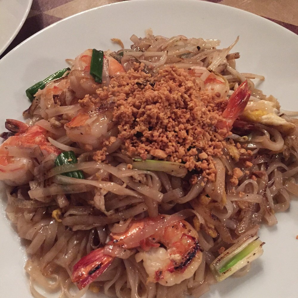 Bangkok 54 - Pad Thai with shrimp - Thai Near Me - Chapel Hill, North Carolina Bangkok 54 - Pad Thai with shrimp - Thai Near Me - Chapel Hill, North Carolina