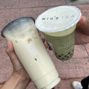 Miu's Tea - Roasted Oolong Latte and Ice Cream Matcha - Bubble Tea Near Me - Miami, Florida