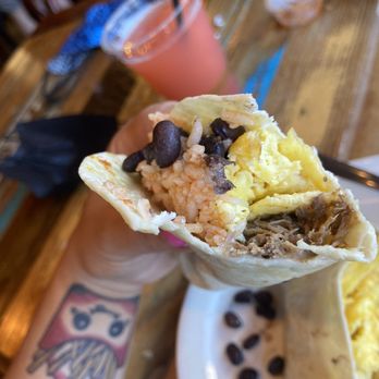 Oahu Mexican Grill - Inside the taco - Tex-Mex Near Me - Honolulu, Hawaii