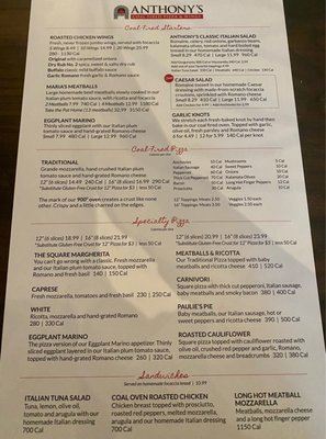 Menu photo 3 Anthony's Coal Fired Pizza & Wings Wayne, PA