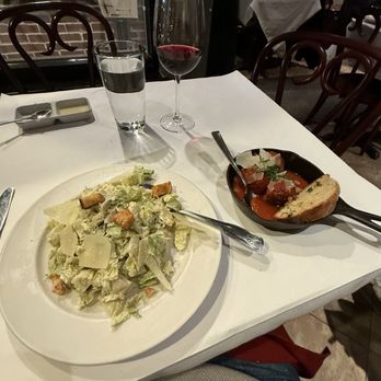 Casarecce - Caesar salad with meatballs - Italian Near Me - Boston, Massachusetts