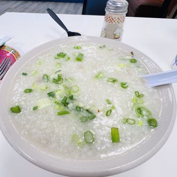 Lucky Panda Dim Sum & Chinese - Beef congee. Delicious! - Dim Sum Near Me - Tucson, Arizona