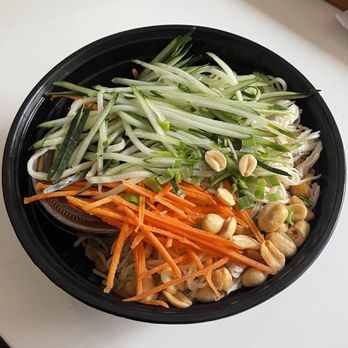 Snow Kool Ice Cream Rolls - Spicy Cold Noodles with Chicken Shreds - Ice Cream & Frozen Yogurt Near Me - Doral, Florida Snow Kool Ice Cream Rolls - Spicy Cold Noodles with Chicken Shreds - Ice Cream & Frozen Yogurt Near Me - Doral, Florida