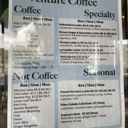 Menu as of 9/14/24