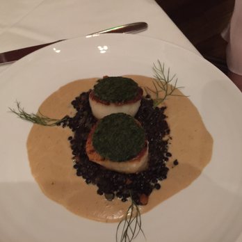 La Nouvelle Maison - Seared U/6 Sea Scallops Appetizer - French Near Me - Boca Raton, Florida La Nouvelle Maison - Seared U/6 Sea Scallops Appetizer - French Near Me - Boca Raton, Florida