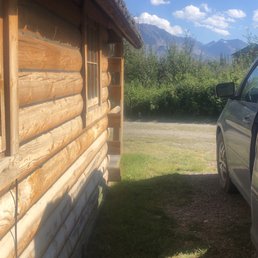 Outside
