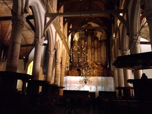 Oude Kerk Amsterdam by null
