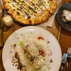 Brazen Open Kitchen Bar - shawarma pizza