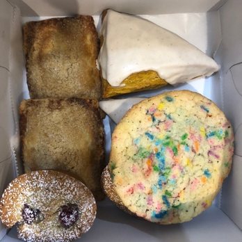 Sweet Rustic Bake Shop - Sugar Sprinkle Cookie, 2 Bourbon Peach Pop Tarts, 1 Sugar Sprinkle Cookie, 2 pumpkin Scones, Pistachio Almond Raspberry Friand - Desserts Near Me Sweet Rustic Bake Shop - Sugar Sprinkle Cookie, 2 Bourbon Peach Pop Tarts, 1 Sugar Sprinkle Cookie, 2 pumpkin Scones, Pistachio Almond Raspberry Friand - Desserts Near Me