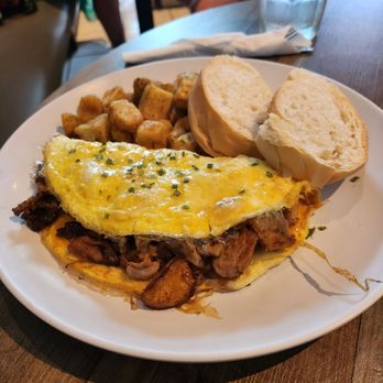 Kaffe Haus - Boricua omelet. Pernil, madurous y queso. His. He said 5 stars - Breakfast & Brunch Near Me - San Juan, Puerto Rico Kaffe Haus - Boricua omelet. Pernil, madurous y queso. His. He said 5 stars - Breakfast & Brunch Near Me - San Juan, Puerto Rico