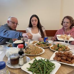 Family style meal