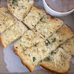 NY Best Pizza - Apparently, this is their garlic bread with cheese. If you're planning on ordering this, I just wouldn't bother.