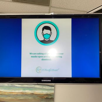 A Family Dental Practice - The monitor they use to show before and after, no cartoons - Cosmetic Dentists Near Me - Corona, California