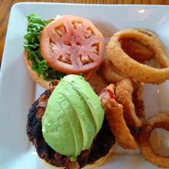 Valhalla Crossing - Louisiana burger with avocado and bacon $15.50 - American Near Me - Valhalla, New York