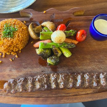 Blue Fig Garden - Adana Kebab lunch $14 - Mediterranean Near Me - Cherry Hill, New Jersey