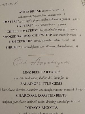 Menu photo 7 Atria Flagstaff, AZ