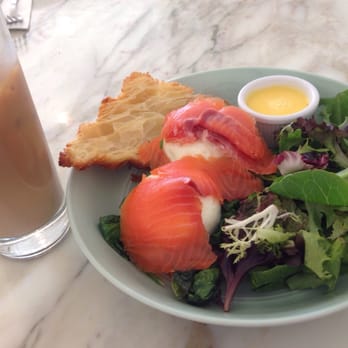 Chaumont - My latte & salmon - Bakeries Near Me - Beverly Hills, California