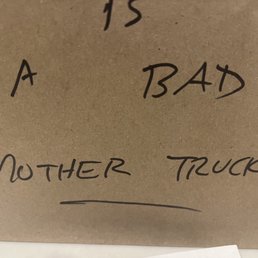 Note on bag Note on bag