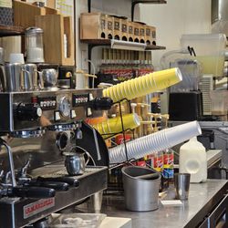 Coco Crepes, Waffles & Coffee - Vintage Park - Coffee station
