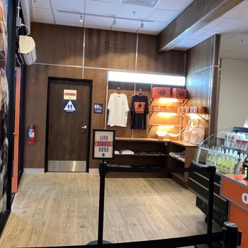 Old Ferry Donut - Merchandise area and line to order - Donuts Near Me - Buena Park, California