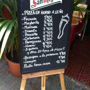 Mammamia - Precios del verdadero horno de leña - Italian Near Me - Barcelona, B Mammamia - Precios del verdadero horno de leña - Italian Near Me - Barcelona, B