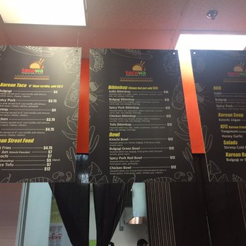 Tacowa - Menu - Korean Near Me - Boca Raton, Florida