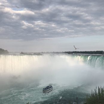 Niagara Falls - Horseshoe falls and maid of the most boat from Canadian side - Landmarks & Historical Buildings Near Me - Niagara Falls, Ontario Niagara Falls - Horseshoe falls and maid of the most boat from Canadian side - Landmarks & Historical Buildings Near Me - Niagara Falls, Ontario