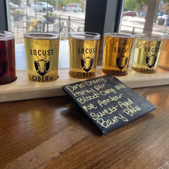 Locust Cider Fort Collins - Flight of cider - Cideries Near Me - Fort Collins, Colorado