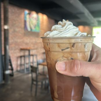 Spill the Beans - The iced coffee I enjoyed. - Coffee & Tea Near Me - Greenville, South Carolina Spill the Beans - The iced coffee I enjoyed. - Coffee & Tea Near Me - Greenville, South Carolina