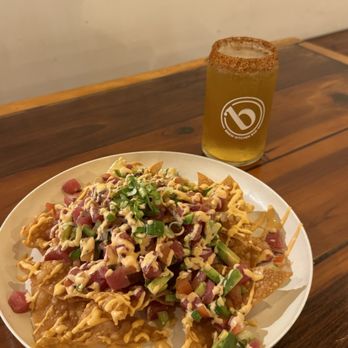 Brew Kitchen Bar - Ahi Tuna Nachos - Gastropubs Near Me - Monterey Park, California