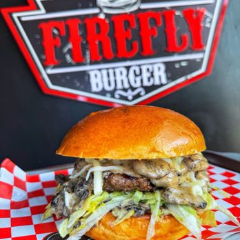 FireFly Burger  - Chicken Wallstreet Sandwich - Burgers Near Me - Garden Grove, California